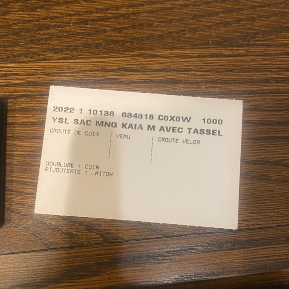 Brand new Yves Saint Laurent kaia small satchel bag in black suede. - Picture 10 of 13